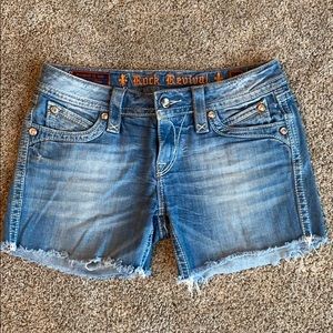 Rock Revival cutoff jean shorts